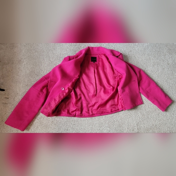 The Limited medium wool blend pink coat - Picture 2 of 6